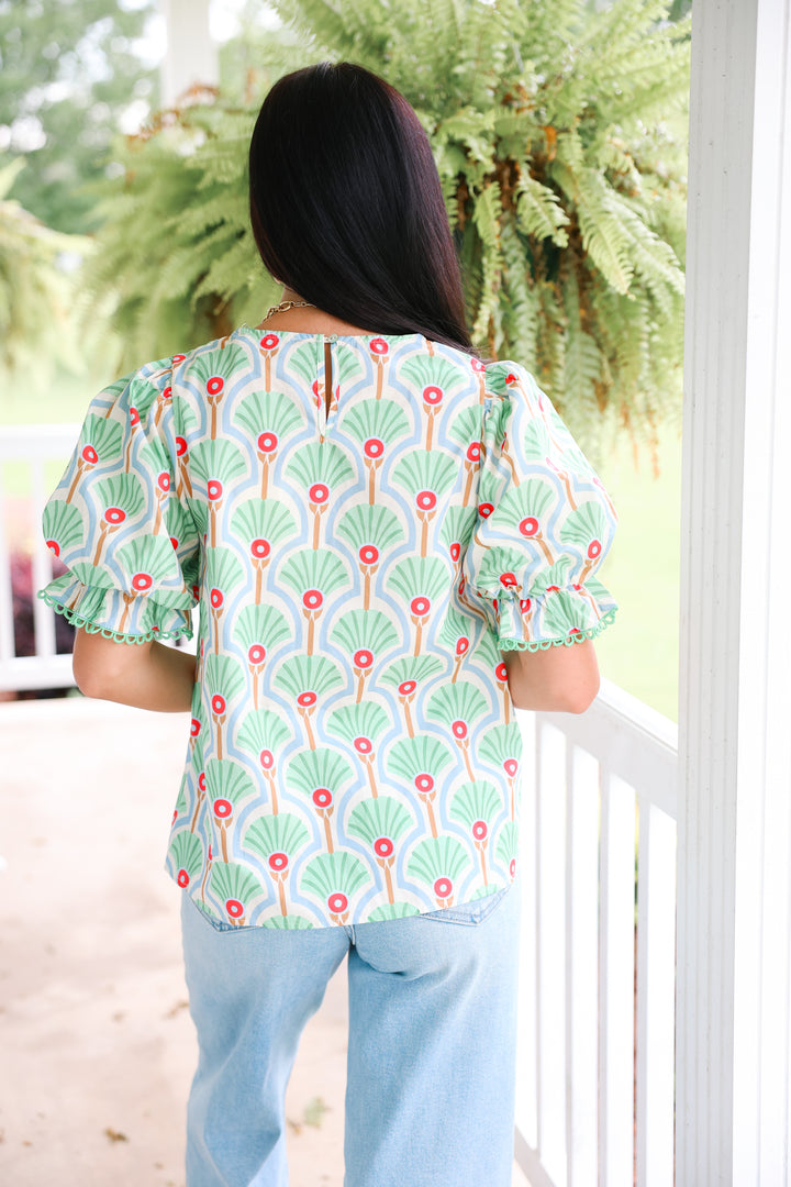 Claire Top "Green"