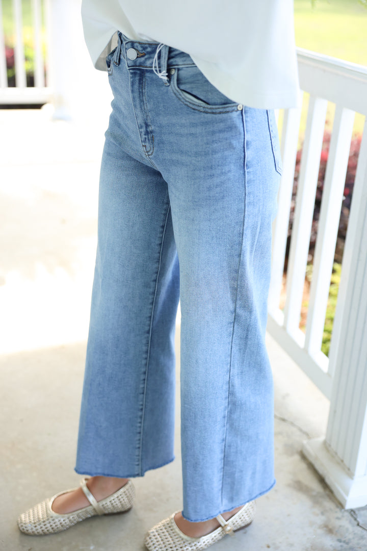 JBD - Slim Wide Leg "Medium Denim"