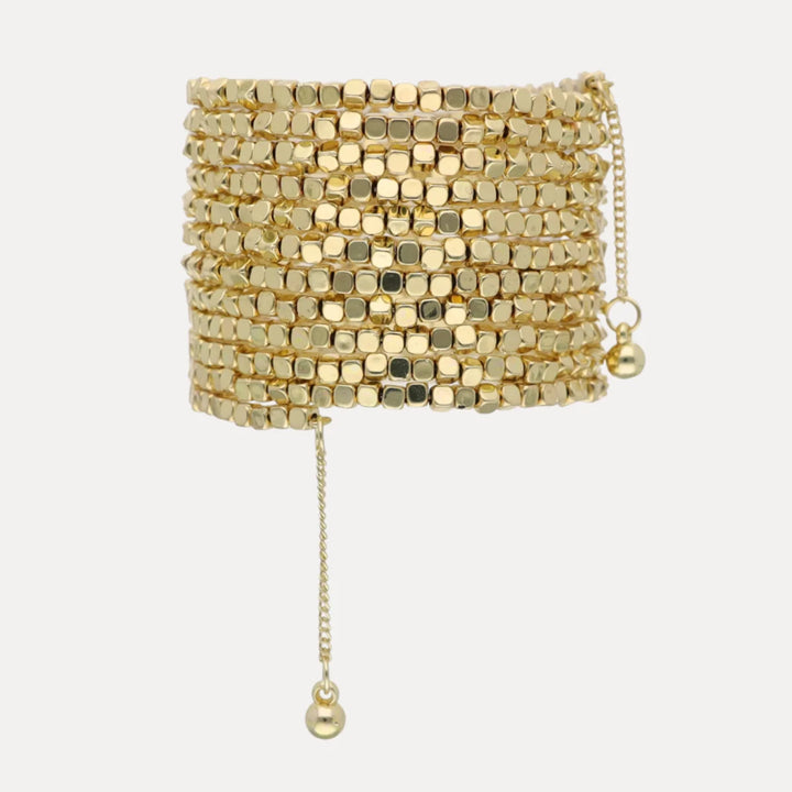 BuDhaGirl - Gold Omega Wrist Wrap