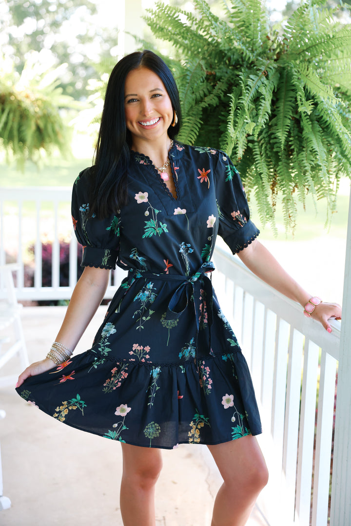 Sweet Summer Breeze Dress "Black"