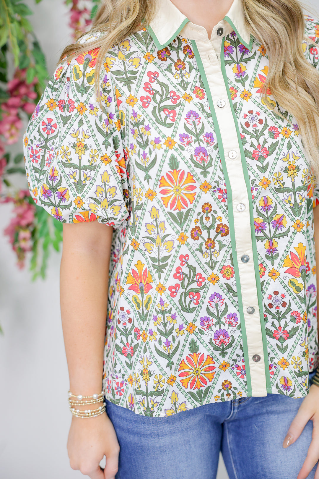 Fall Floral Top