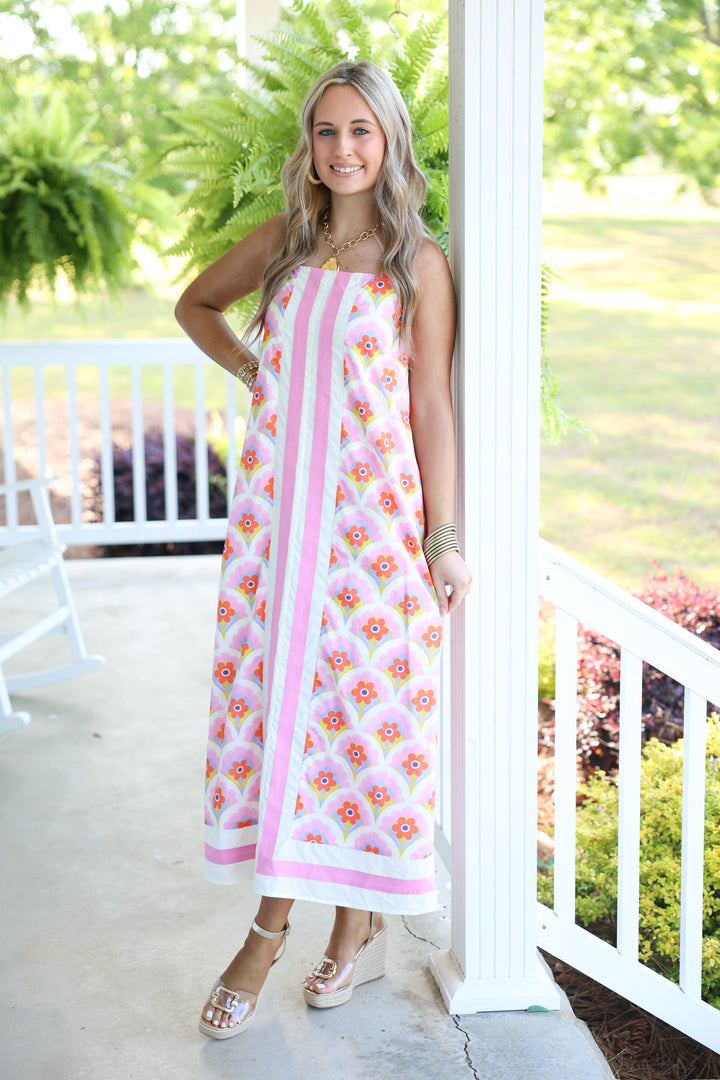 Rosie Lane Midi Dress "Pink"