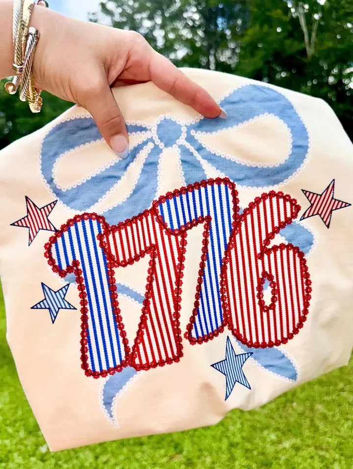 1776 Graphic Tee "Cream"