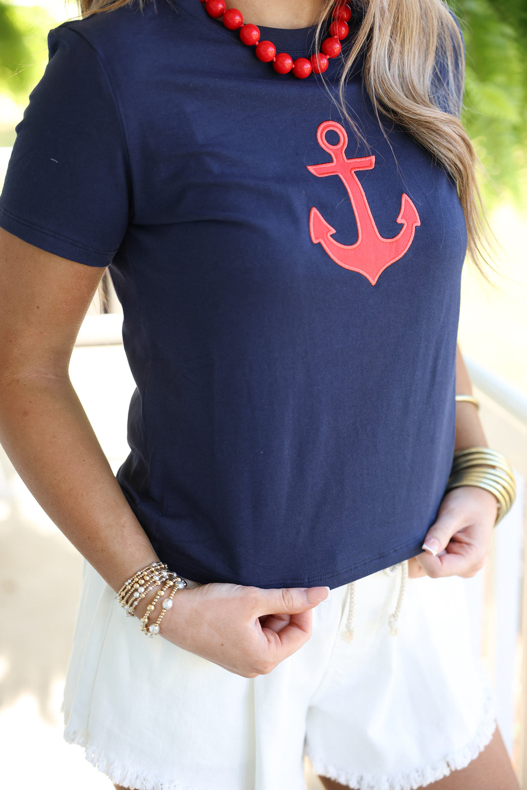 Anchor Tee "Navy"
