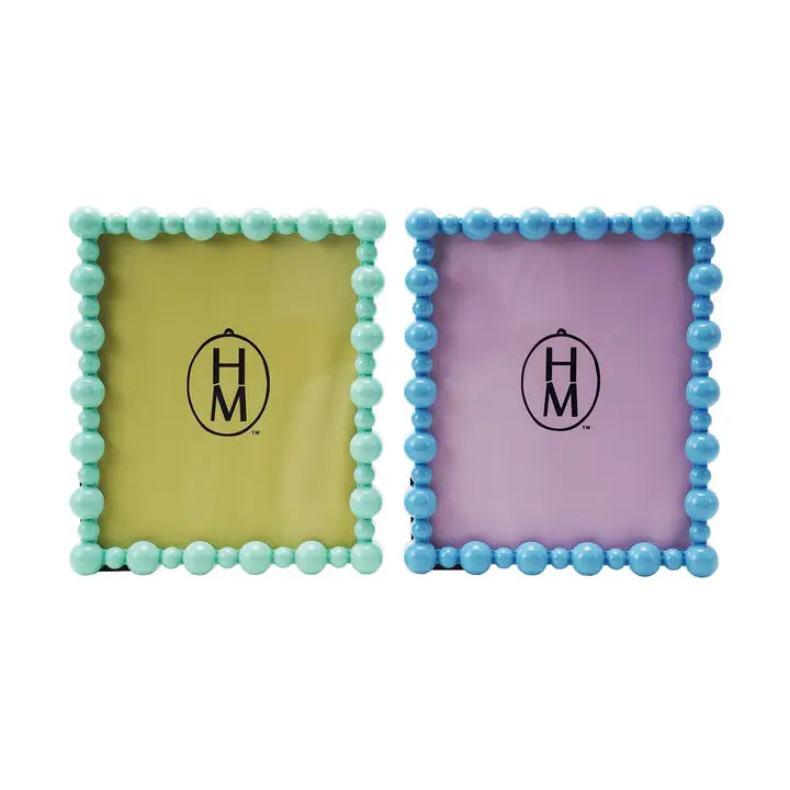 Hazel Mazel 8-3/4"W Phot Frame "Teal"