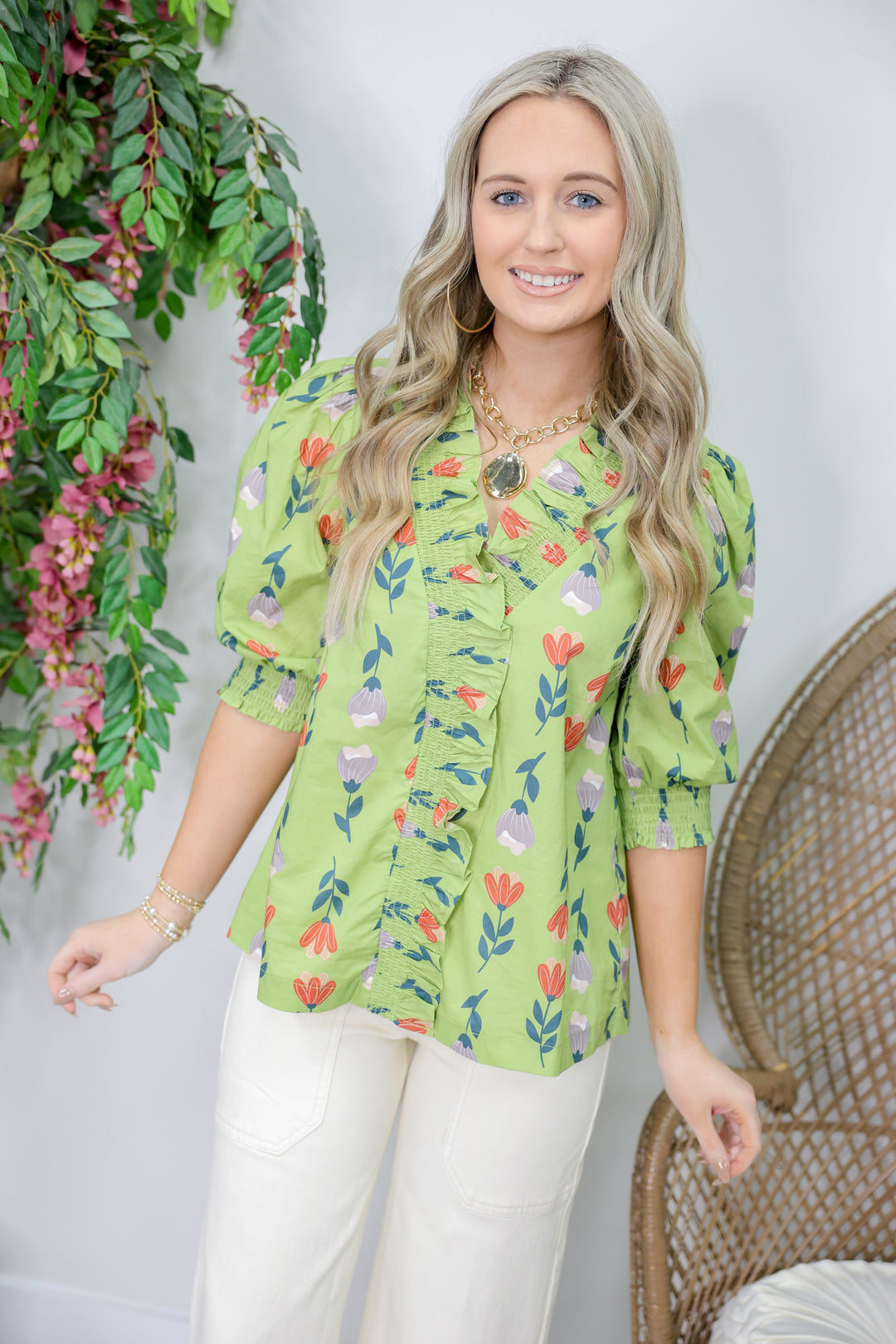 Tulip Spectrum Top "Sage Green"