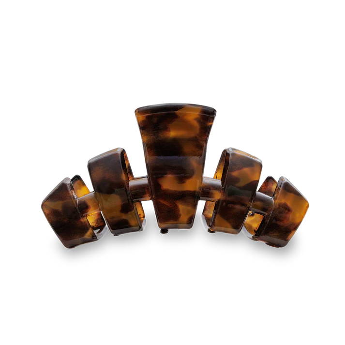 Teleties - Classic Tortoise Hair Clip-Medium
