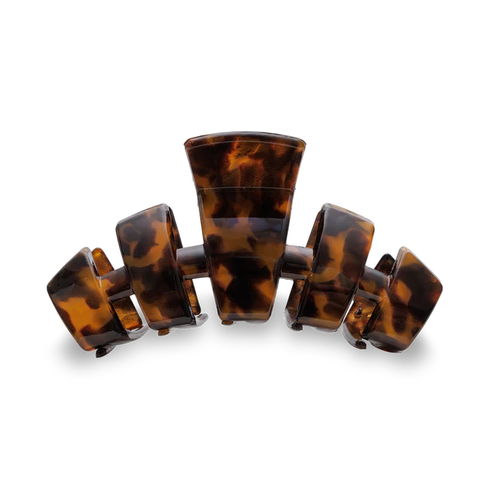Teleties - Classic Tortoise Hair Clip-Large