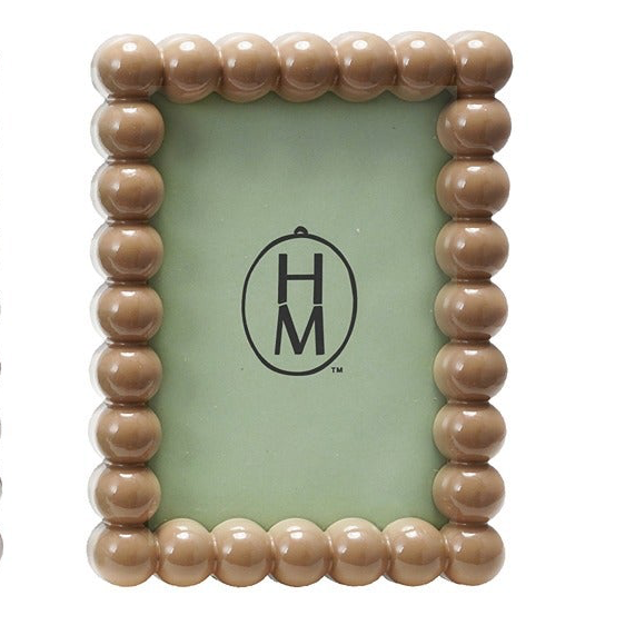 Hazel Mazel - 5" W x 7" H Photo Frame "Tan"