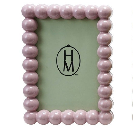 Hazel Mazel - 5" W x 7" H Photo Frame "Pink"
