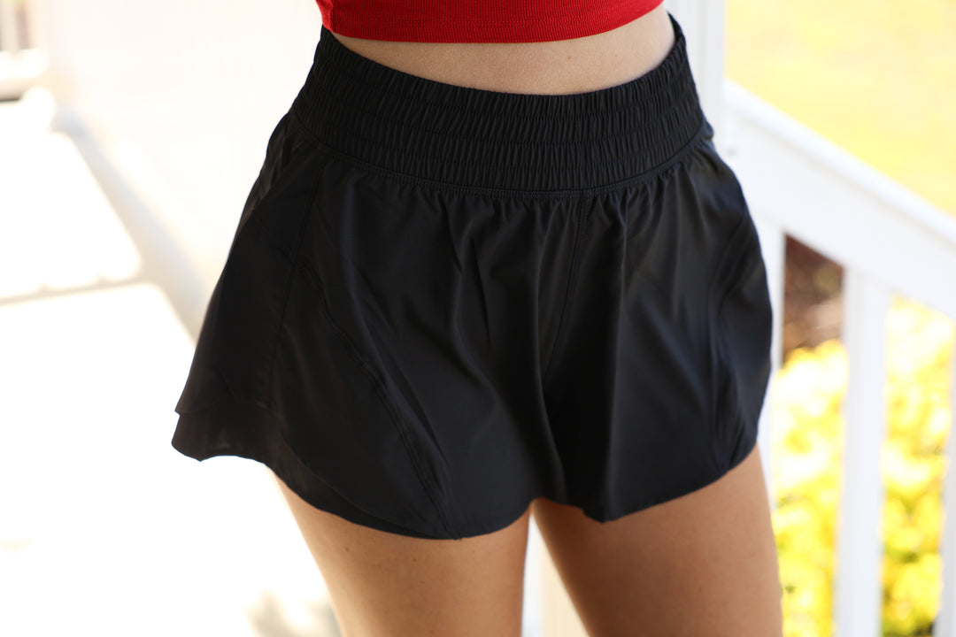 Active Poly Micro Short "Black"