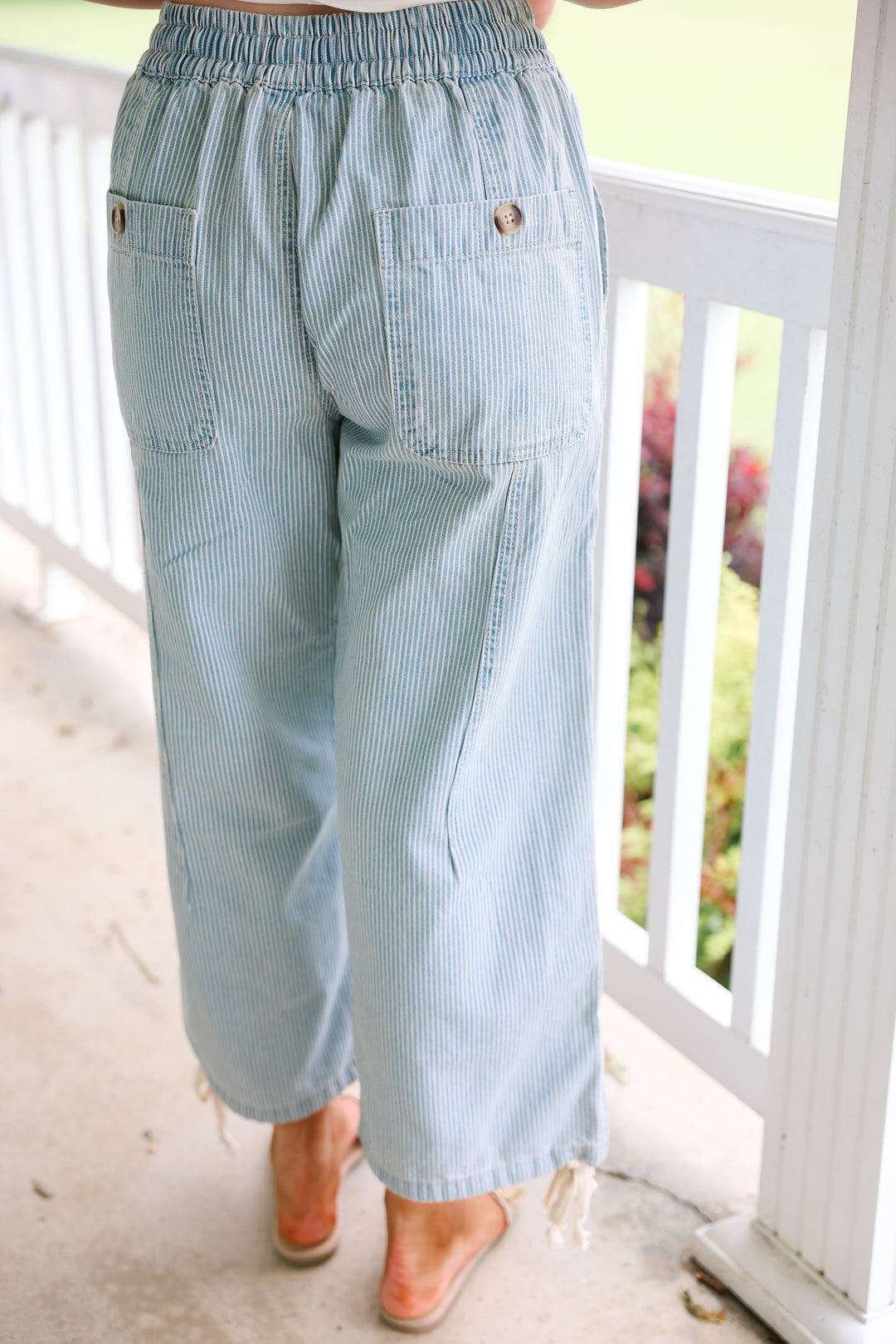 Blue Fore Stripe Pants