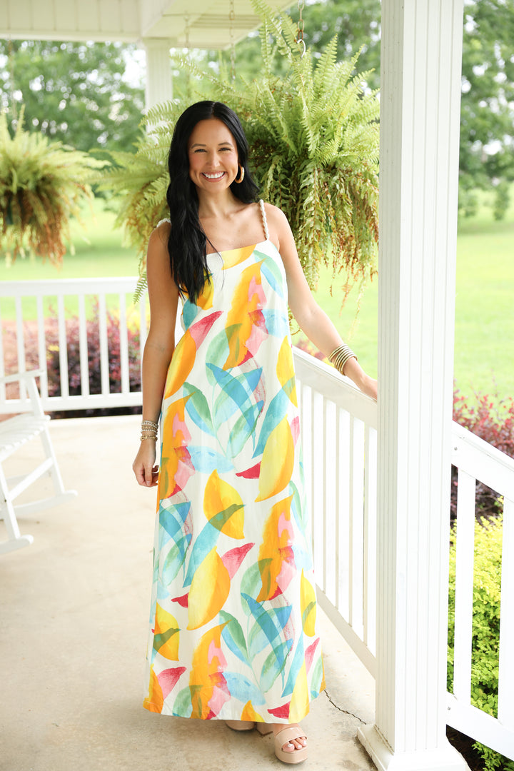The Savannah Maxi Dress "Multi"