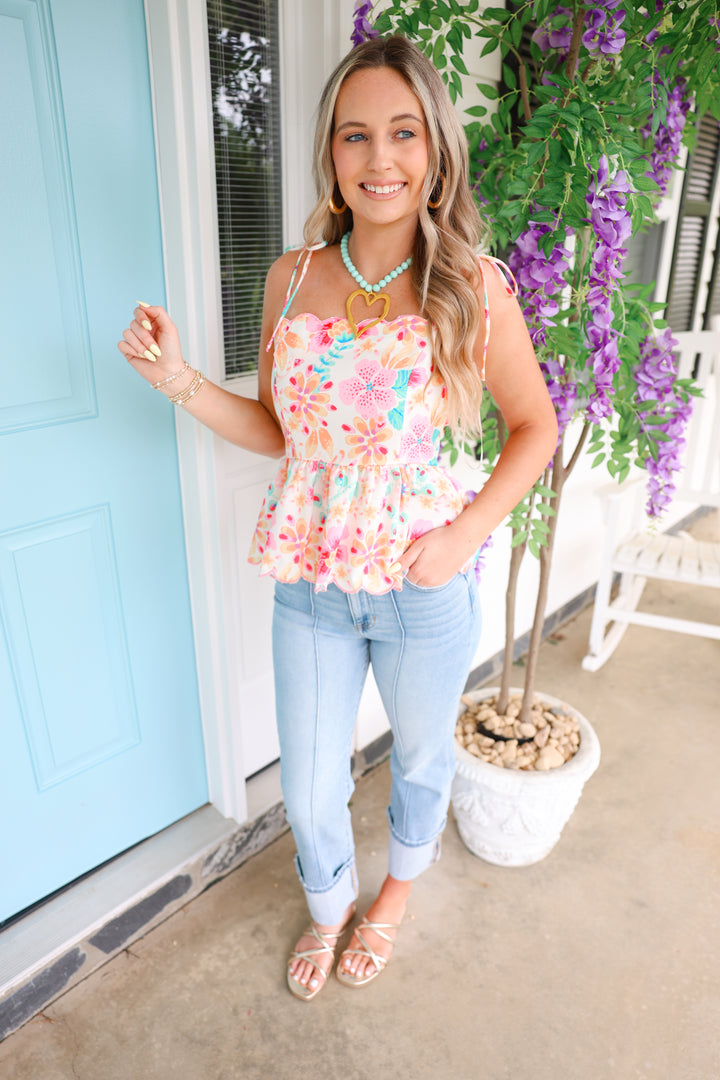 Envy Floral Tank