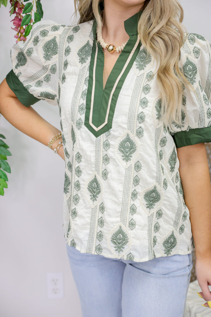 Wishful Thinking Top "Olive"