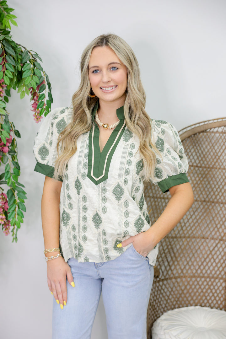 Wishful Thinking Top "Olive"