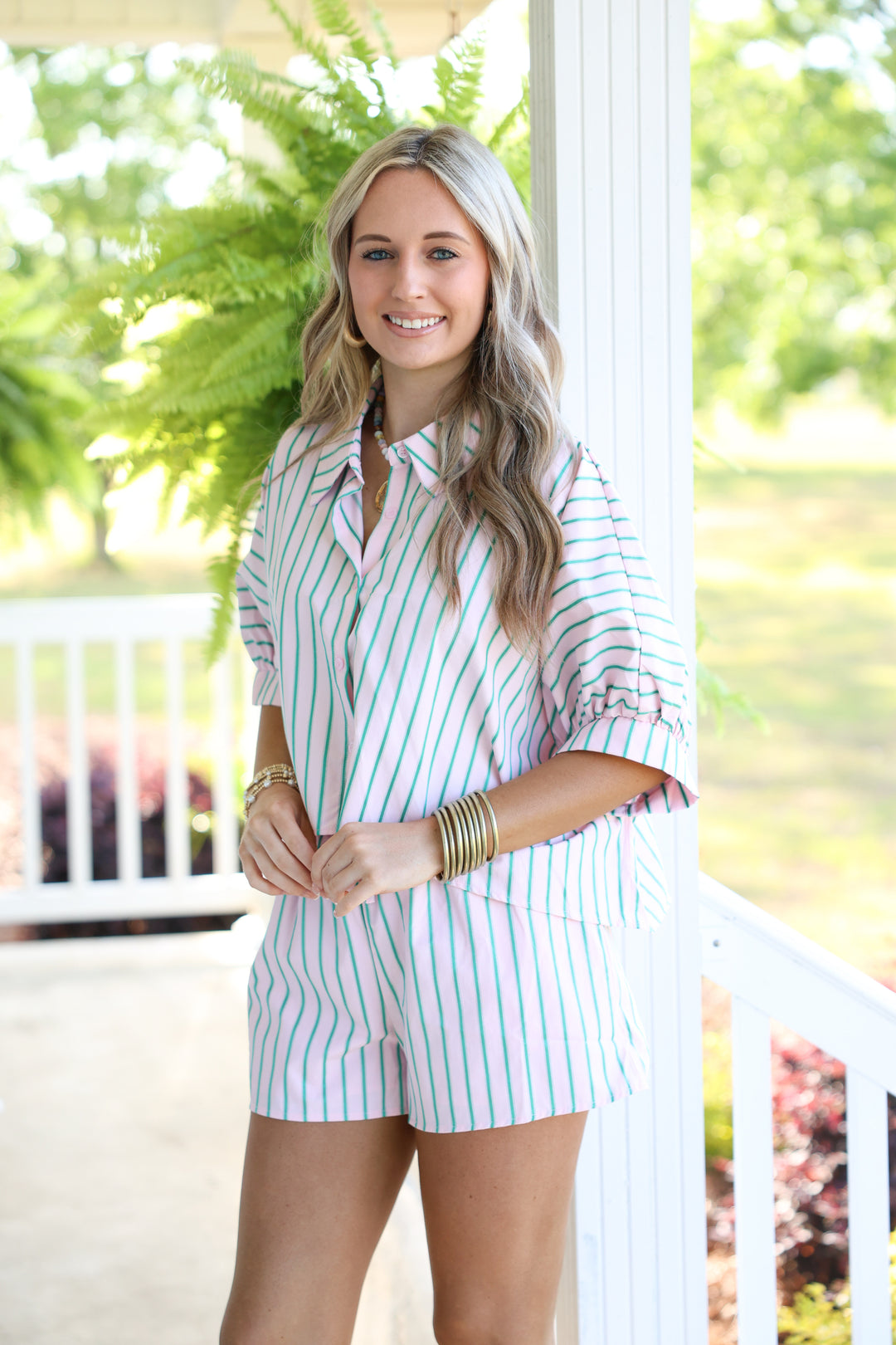 Cabana Cutie Set "Pink/Green"