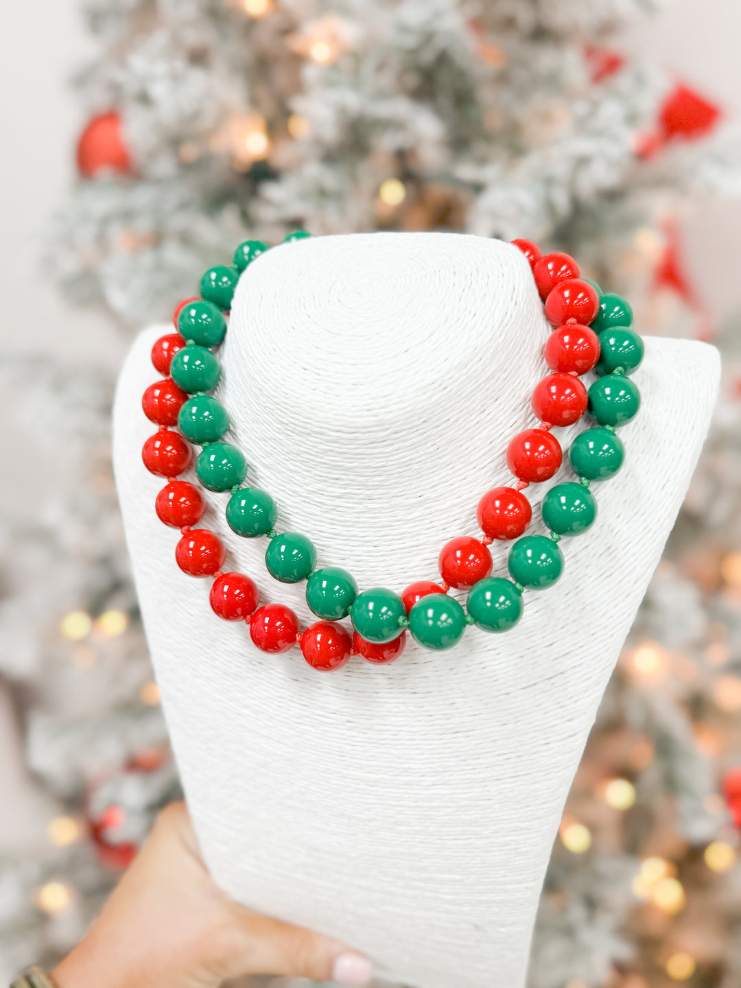 Hart Designs Jewelry - Beaded Bubble Necklace "Red"