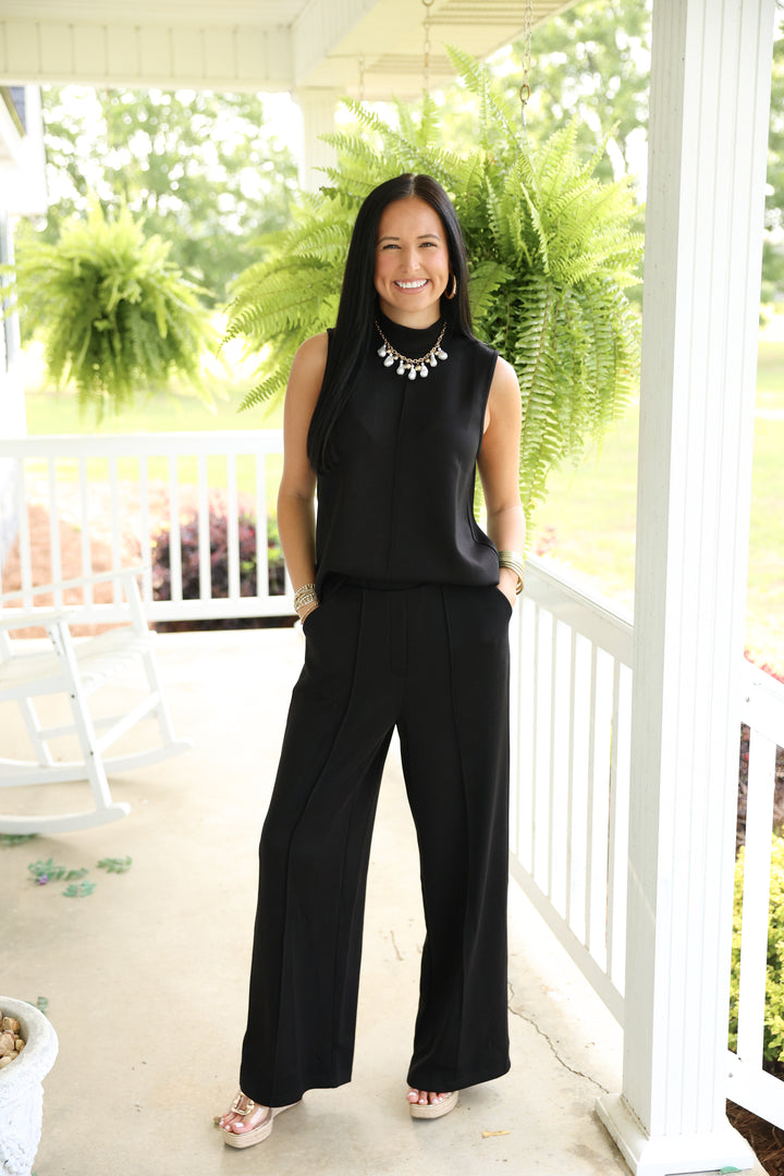 Midnight Muse Pants Set "Black"