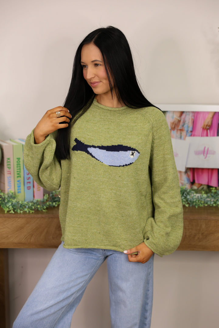 Sardine Sweater "Olive"