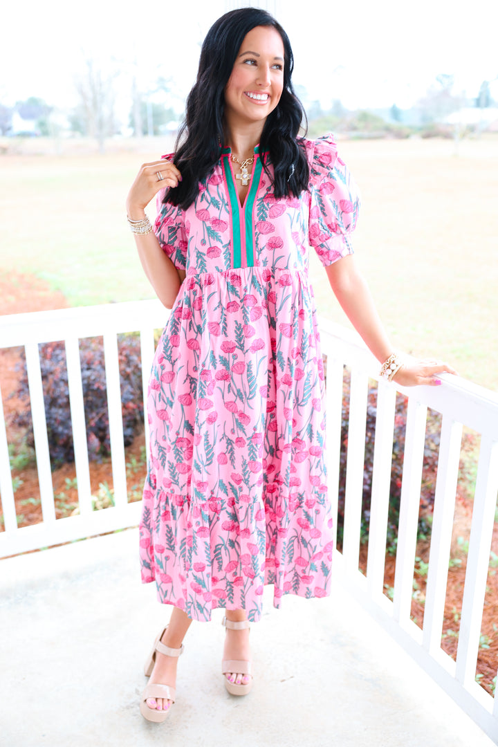 Pink Poppy Dress