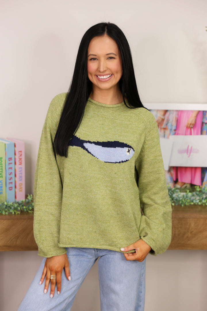 Sardine Sweater "Olive"