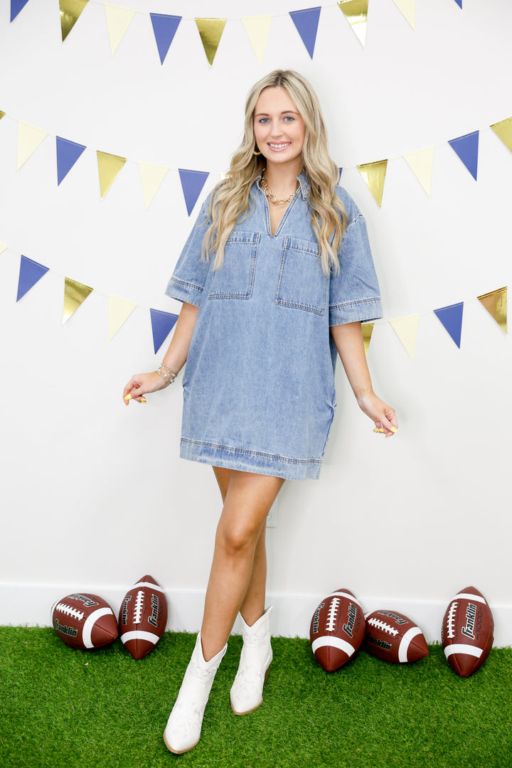 Denim Tunic Dress