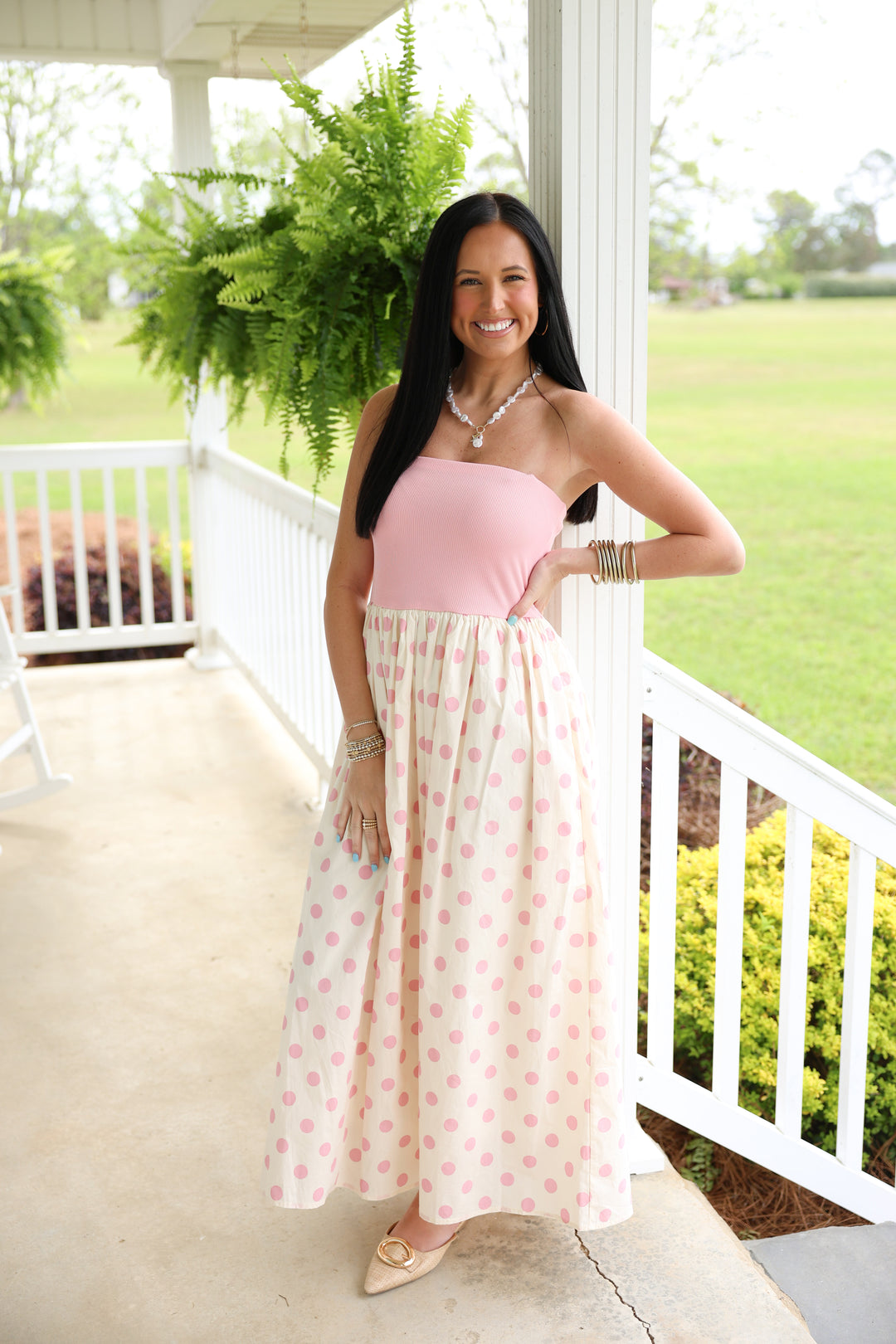 strapless knit midi dress ROMANTIC AFTERNOON SWEATER MIDI TUBE DRESS from Flying Tomato at Sophia's Style Black White / M