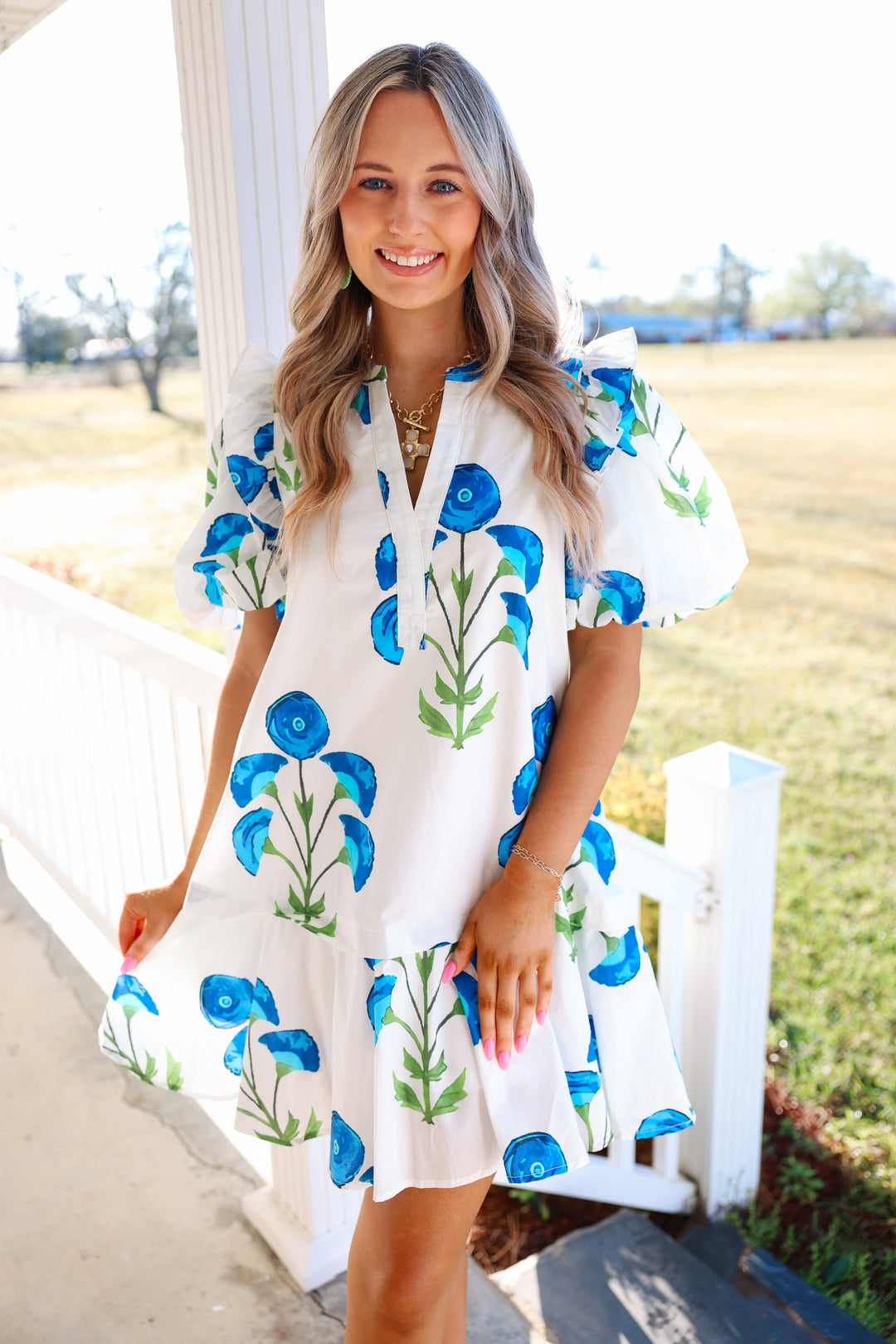 Bluebells Floral Dress