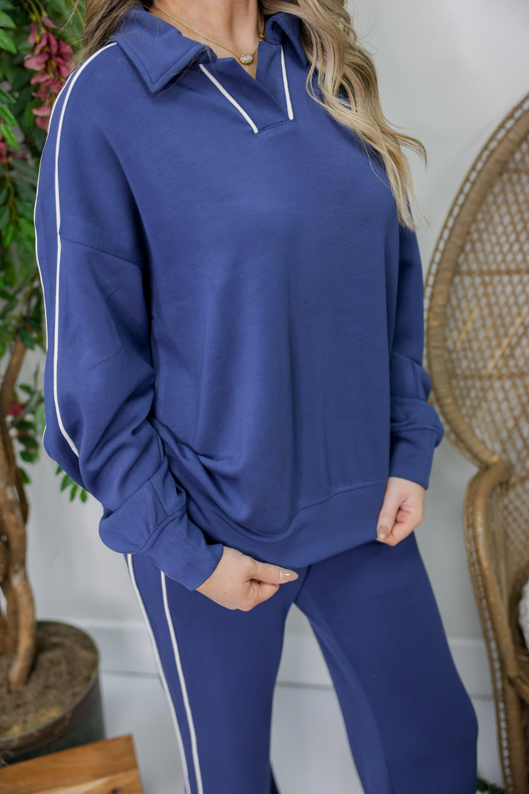 Staple Set "Smoky Navy/Cream"