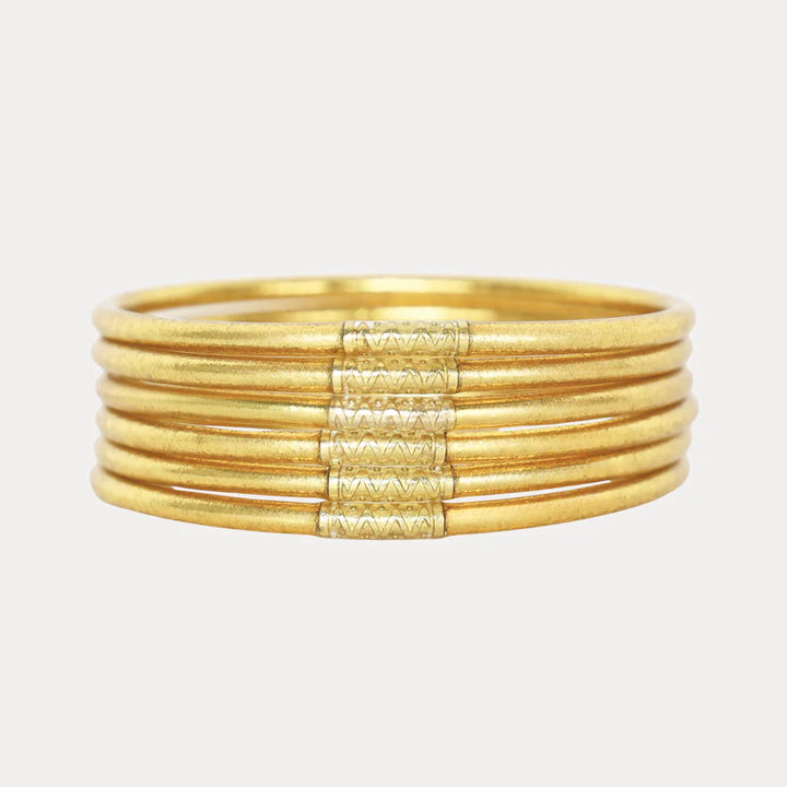 BuDhaGirl - Aura Lumine All Weather Bangles® (Set of 6)