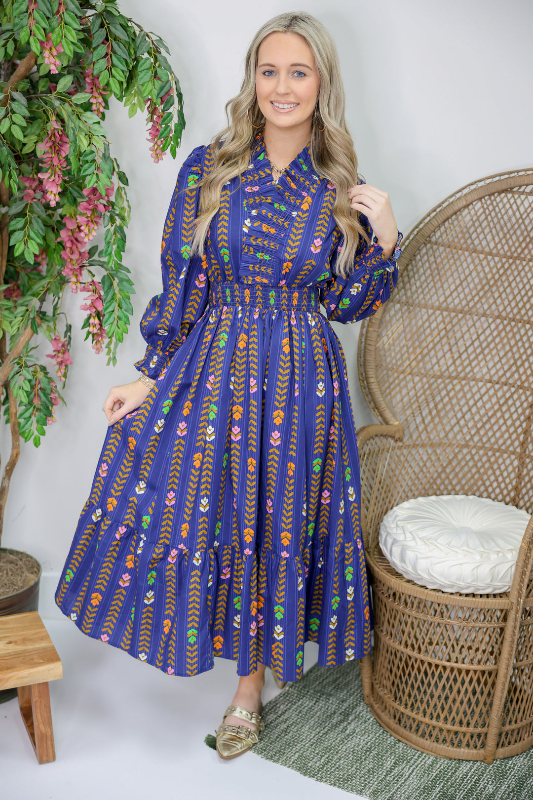 Color Spectrum Dress "Midnight Mix"