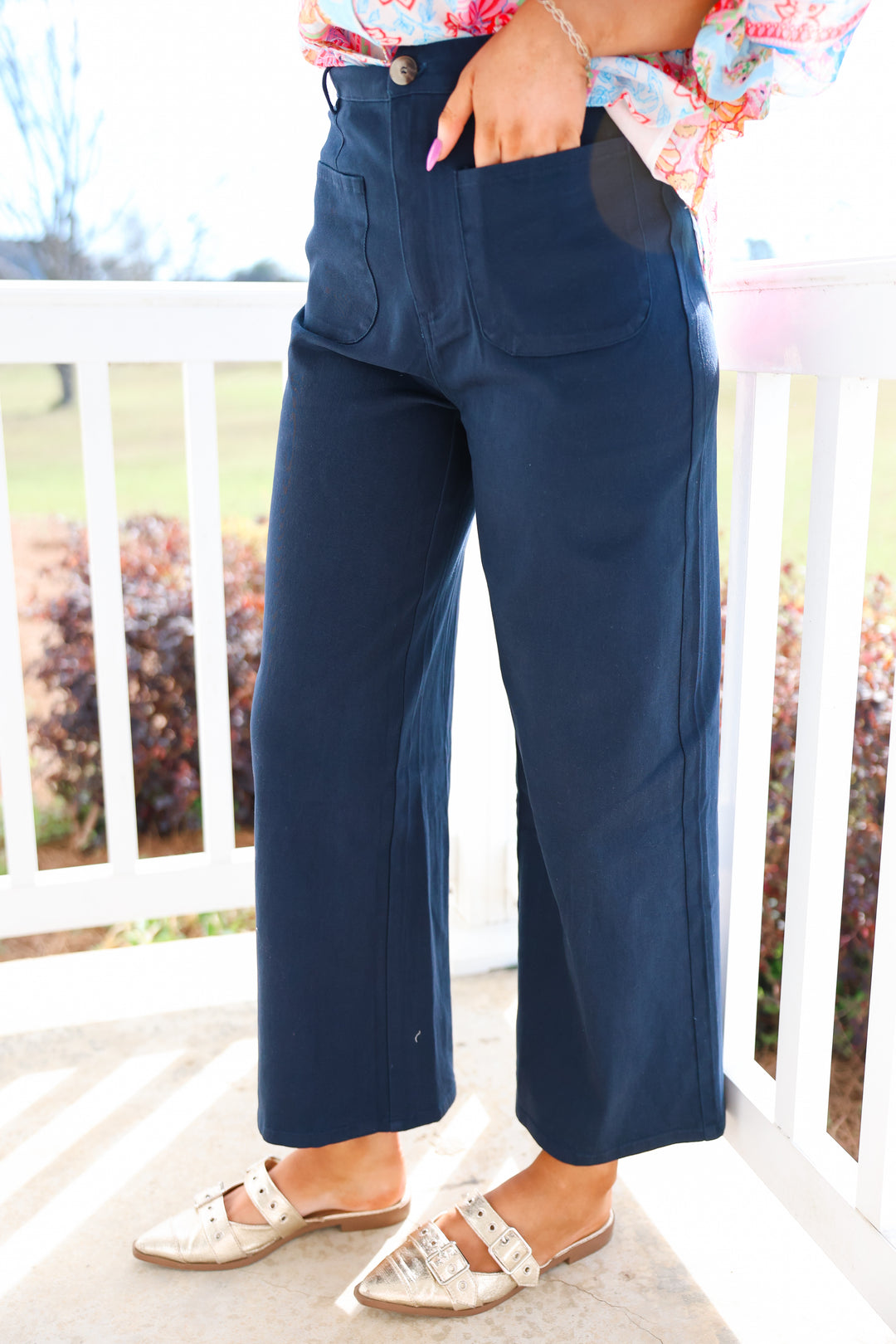 Camille Pants "Navy"