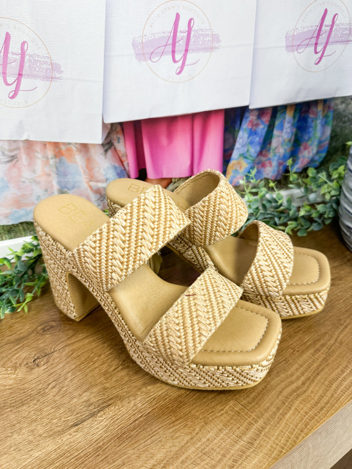 Matisse - Gem Platform Heel "Tan"