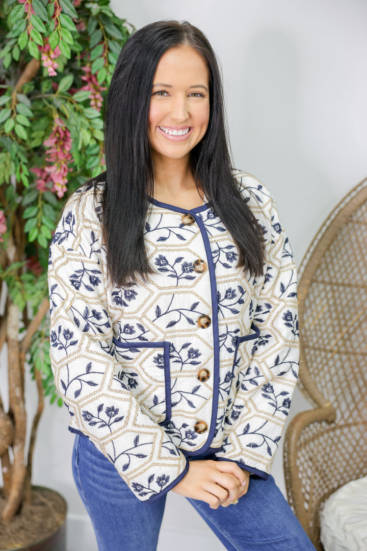 Wishful Thinking Quilted Jacket