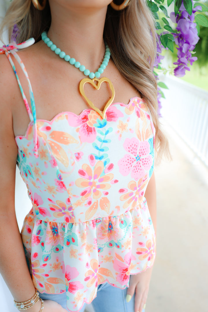 Envy Floral Tank
