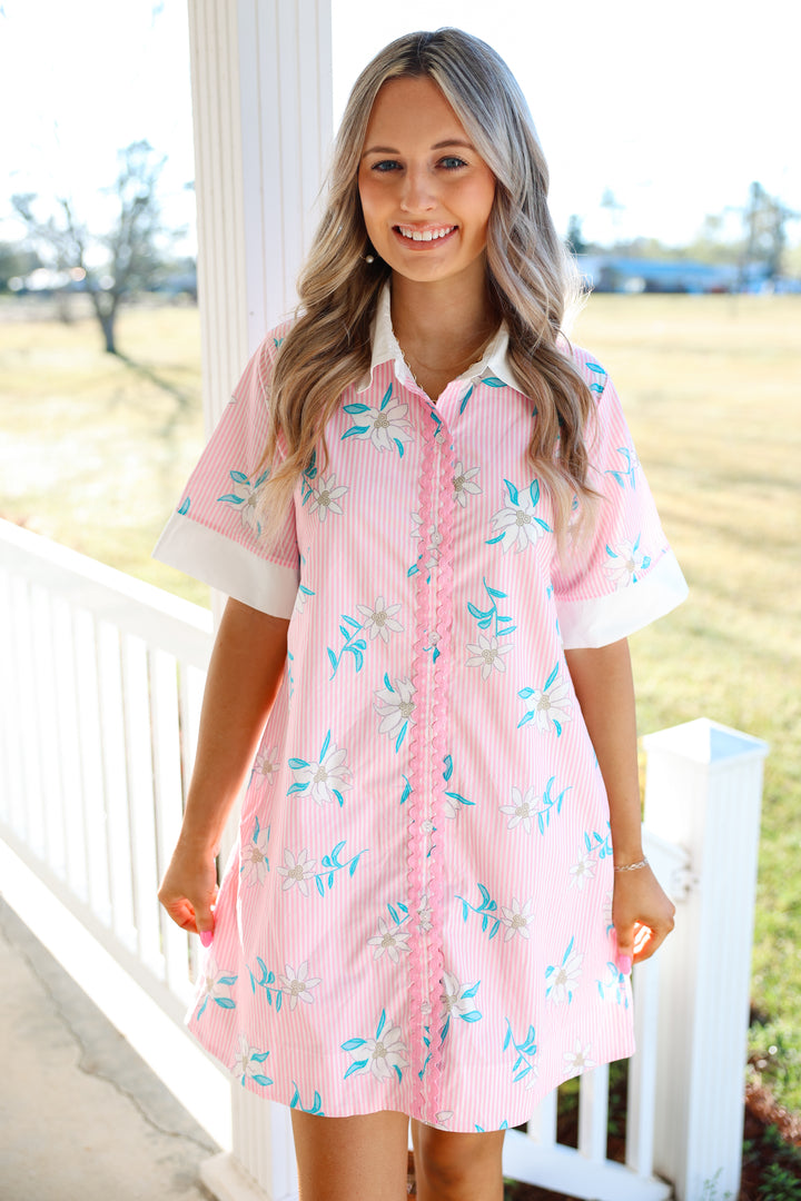 Little Daisy Stripes Dress