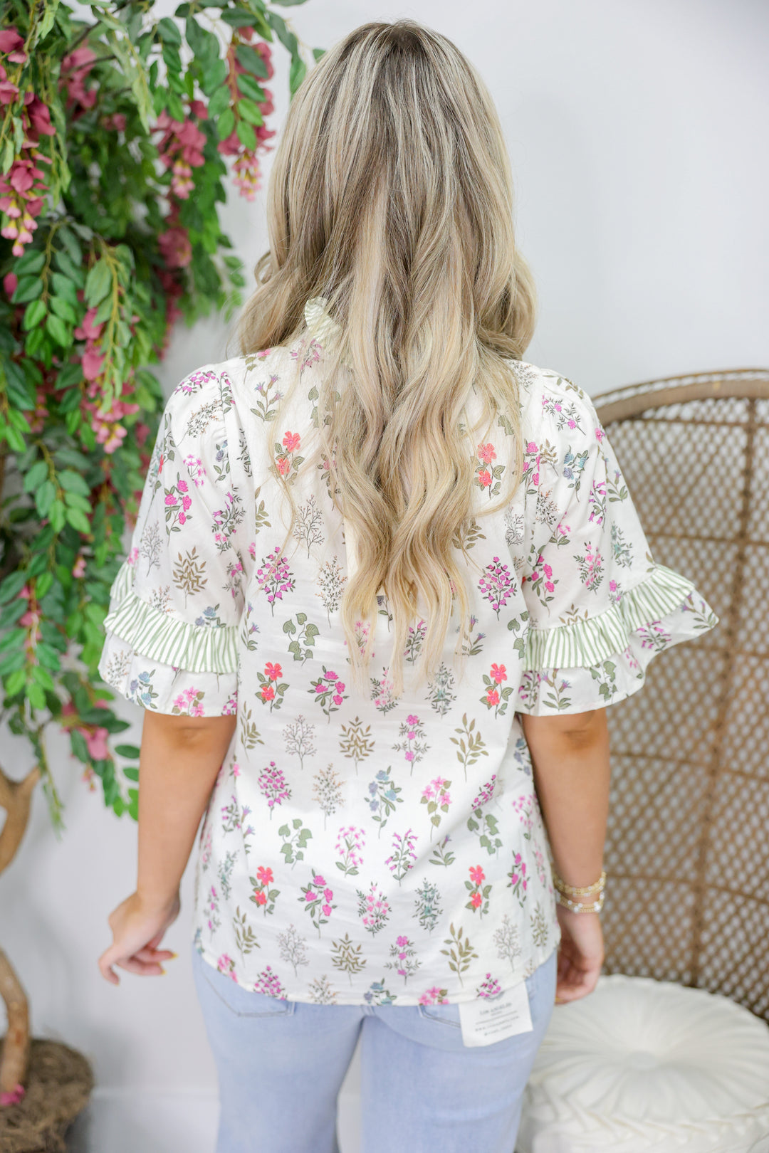Falling Blooms Top