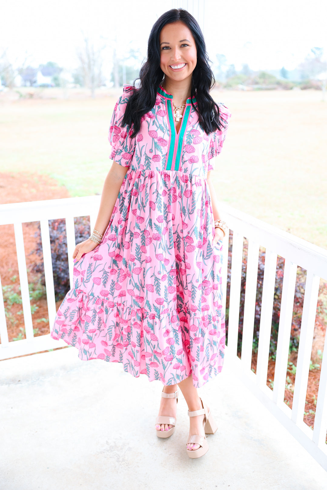 Pink Poppy Dress