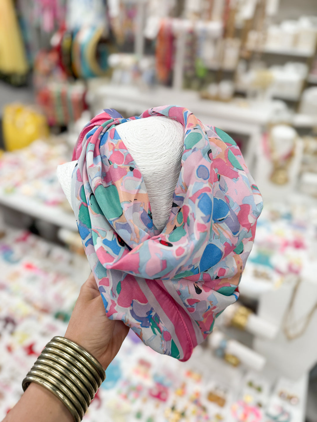 Hart Designs Jewelry - Splatter Scarf Necklace