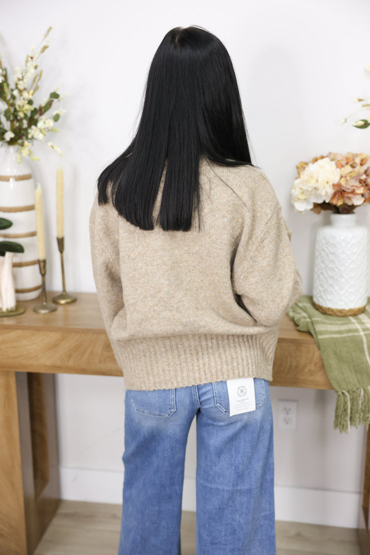 Pull Over Sweater "Mocha"
