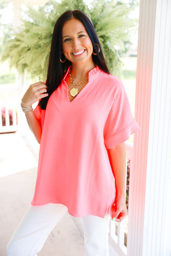 Essential Top "Neon Pink"