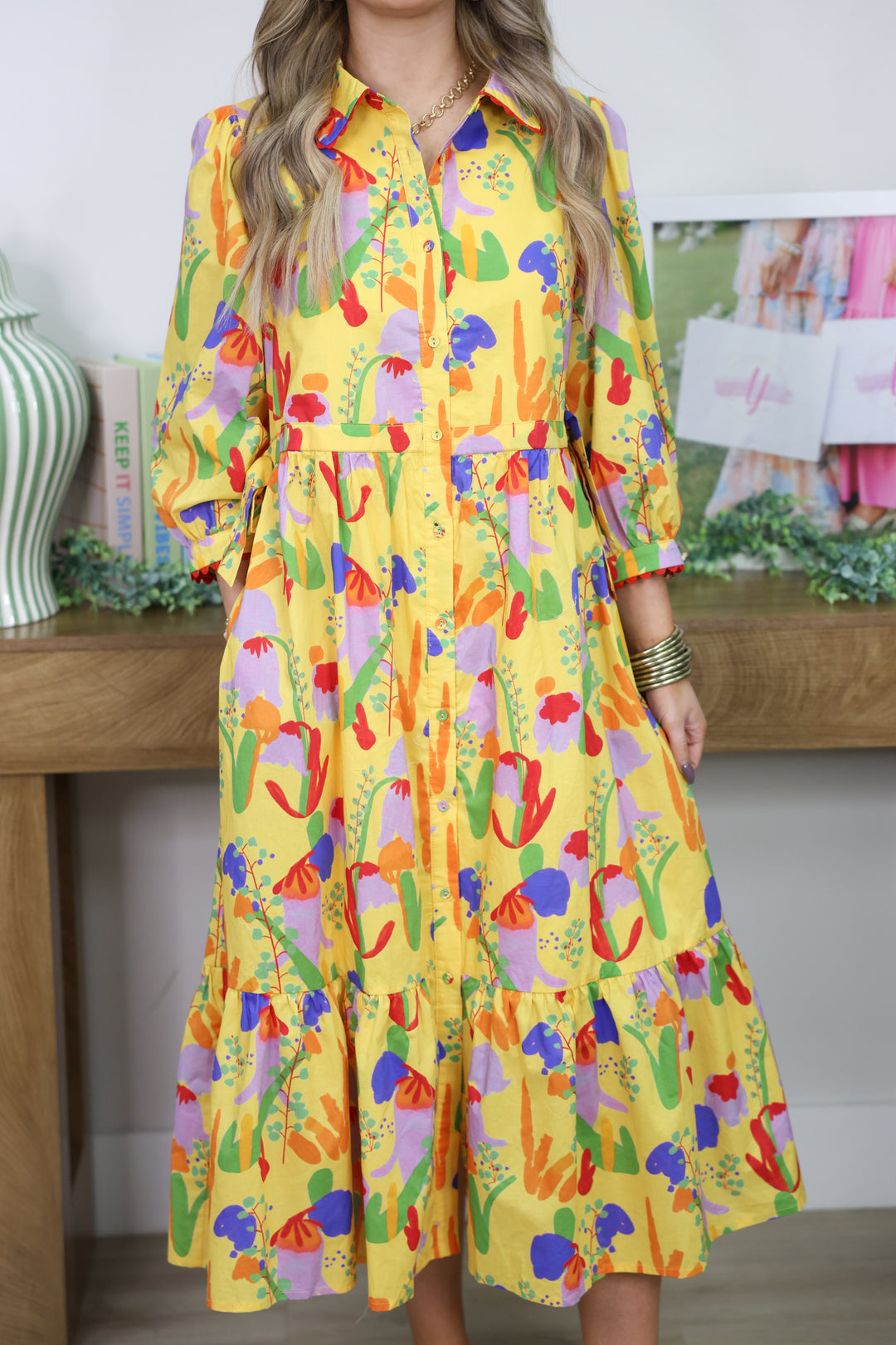 Dress of Many Colors "Yellow"