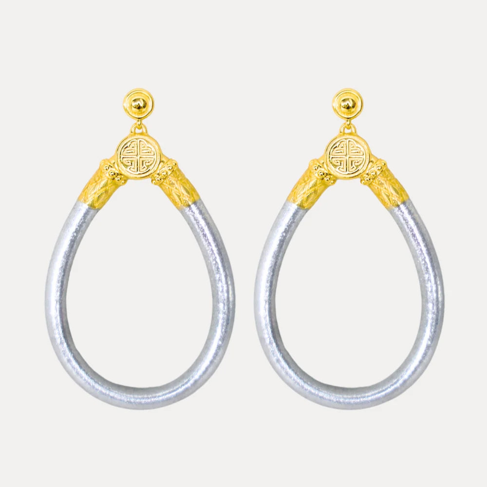BuDhaGirl - Silver All Weather Earrings