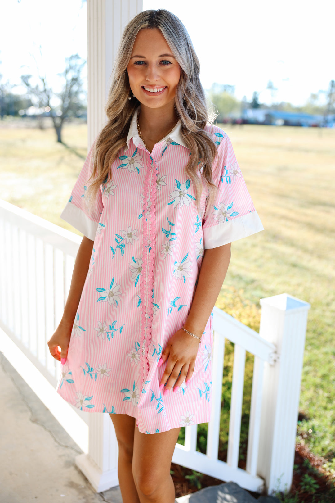 Little Daisy Stripes Dress