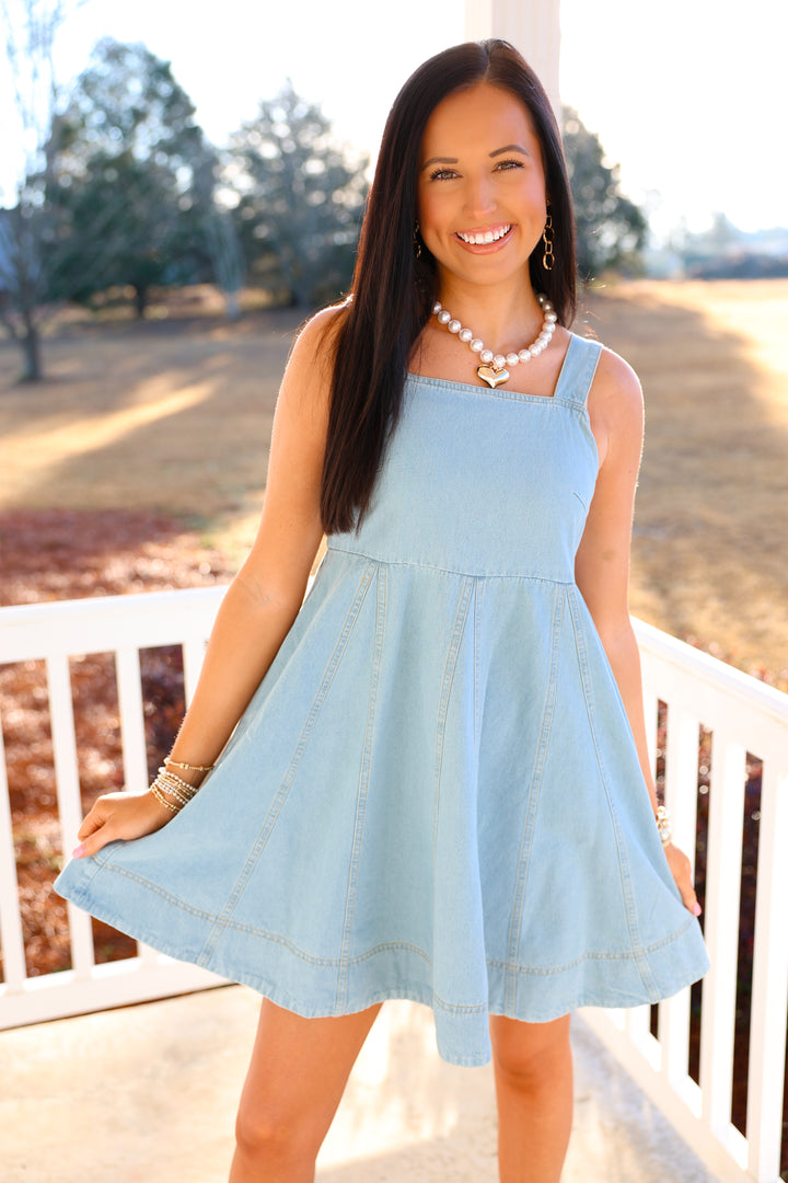 Light Denim Dreams Dress