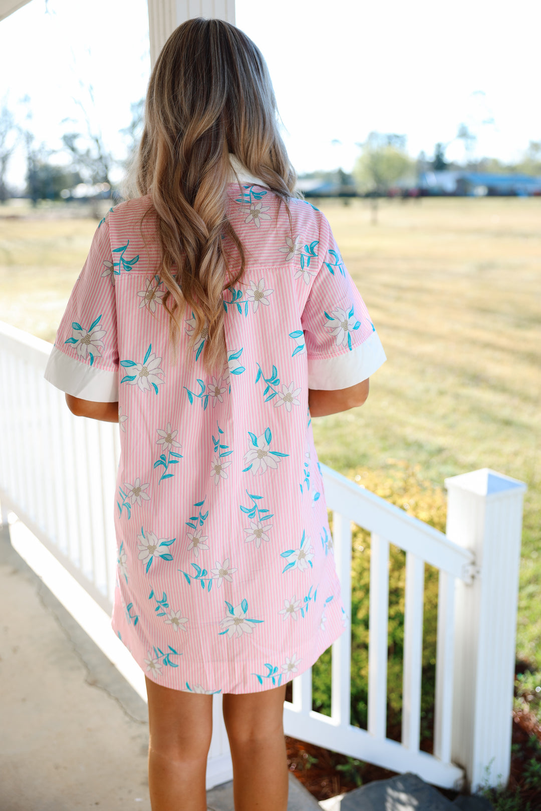 Little Daisy Stripes Dress