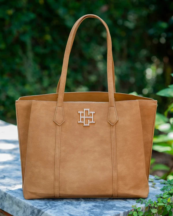 Caroline Hill - Heath Tote Bag - Mustard S