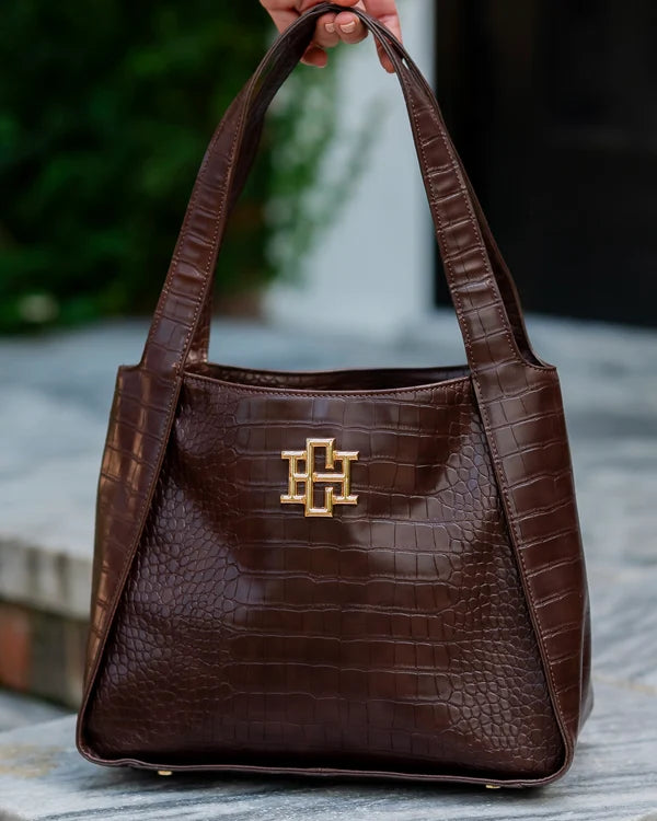 Caroline Hill - Maggie Bag - Chocolate EC