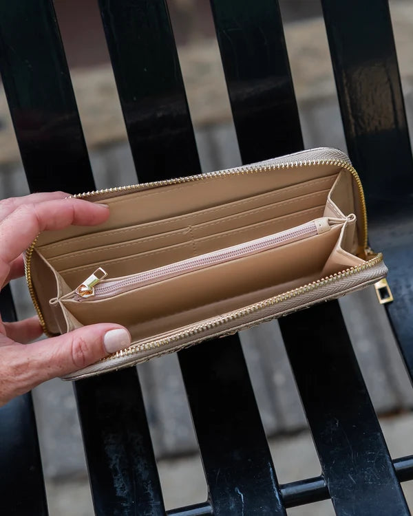 Caroline Hill - Penelope Wallet - Saddle